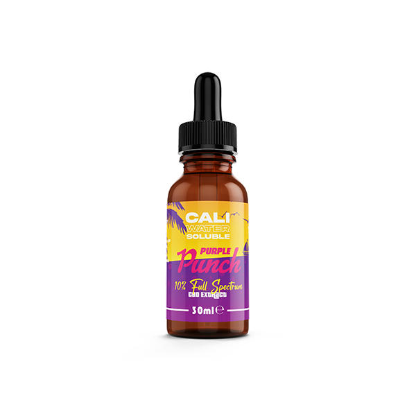 Full Spectrum CBD Extract by Cali CBD - 10% Water Soluble - 6 Flavours - 30ml