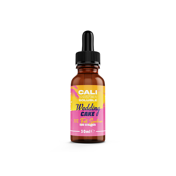 Full Spectrum CBD Extract by Cali CBD - 10% Water Soluble - 6 Flavours - 30ml