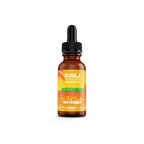 Full Spectrum CBD Extract by Cali CBD - 10% Water Soluble - 6 Flavours - 30ml
