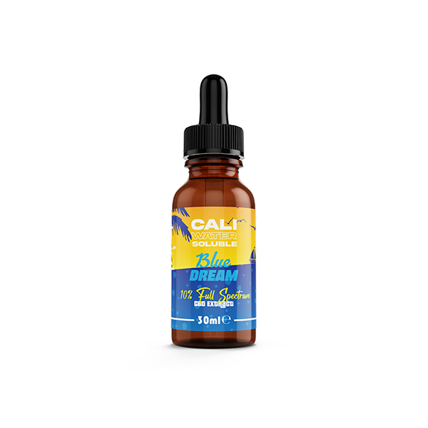 Full Spectrum CBD Extract by Cali CBD - 10% Water Soluble - 6 Flavours - 30ml