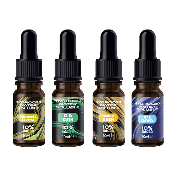H4 CBD Drops by Hydrovape - 500mg-3000mg - Terpene Based - 10ml/30ml
