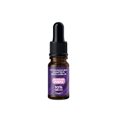 Hydrovape 500mg - 3000mg Water Soluble H4 CBD Drops - 10ml/30ml