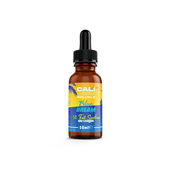 Full Spectrum CBD Extract by Cali CBD - 5% Water Soluble - 6 Flavours - 30ml