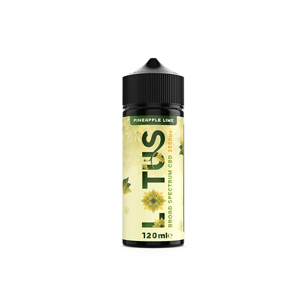 Lotus Leaf CBD 2500mg Vaping Liquid 100ml (70VG/30PG) - CBD Shack