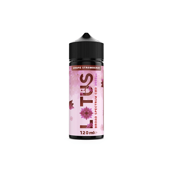 Lotus Leaf CBD 2500mg Vaping Liquid 100ml (70VG/30PG) - CBD Shack