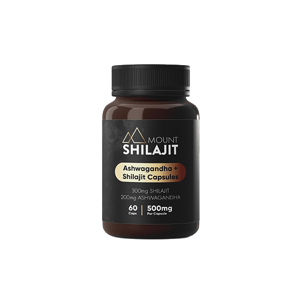Mount Shiljit 30000mg Ashwagandha & Shilajit Capsules - 60 caps - CBD Shack