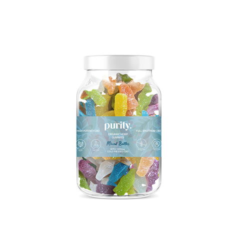 Purity 1000mg Full-Spectrum CBD Vegan Gummies 400g