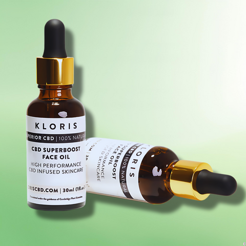 Kloris 2% CBD Vegan Anti Ageing - Calm Redness & Antioxidant Face Oil - 10ml