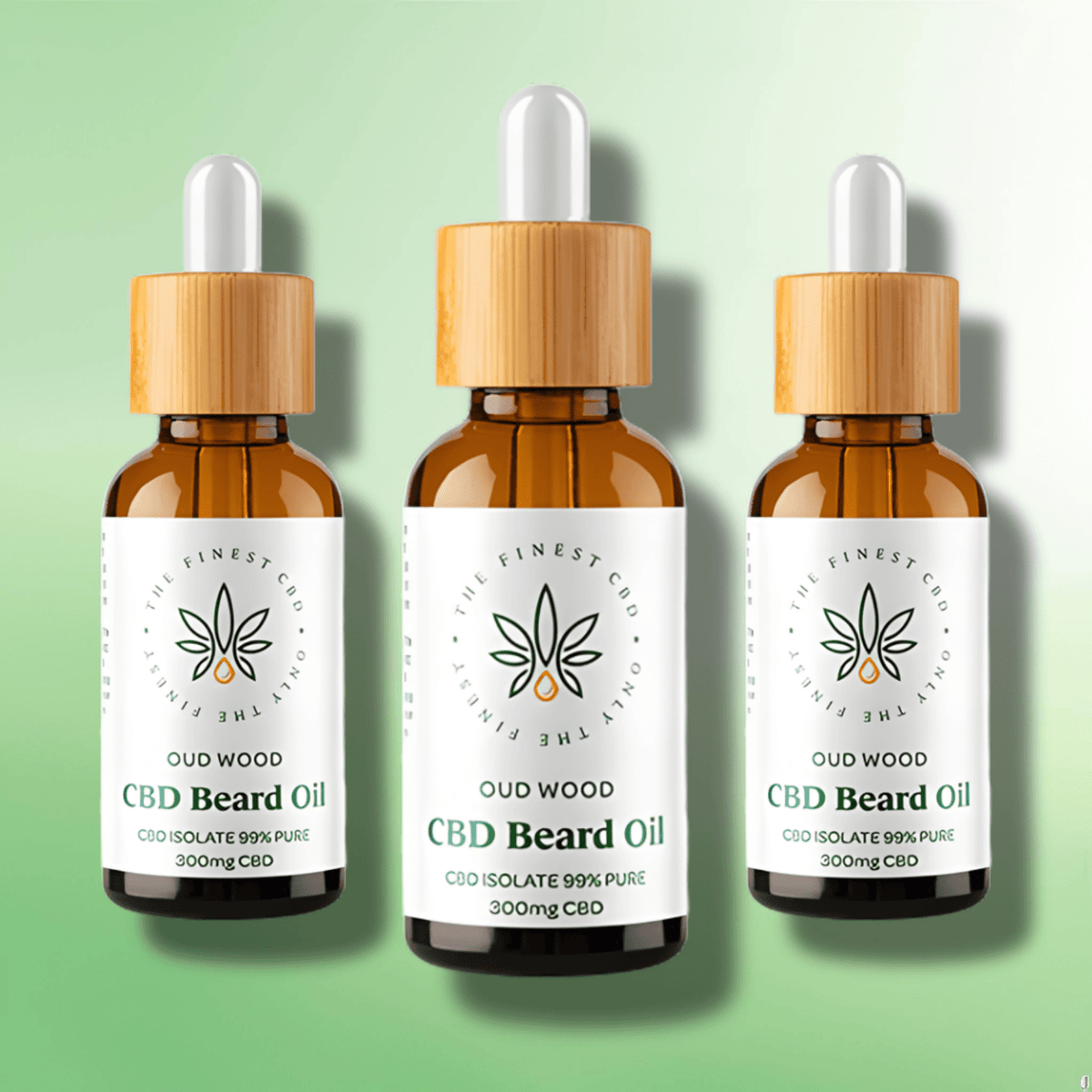 Luxurious CBD Beard Oil by The Finest Balm - 300mg - 30ml (Buy 2 Get 1 Free) - CBD Shack