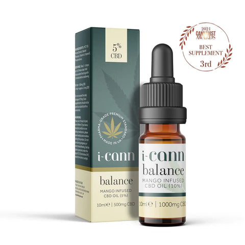 i-Cann 500MG - 1500MG Infused CBD Oil - 10ml