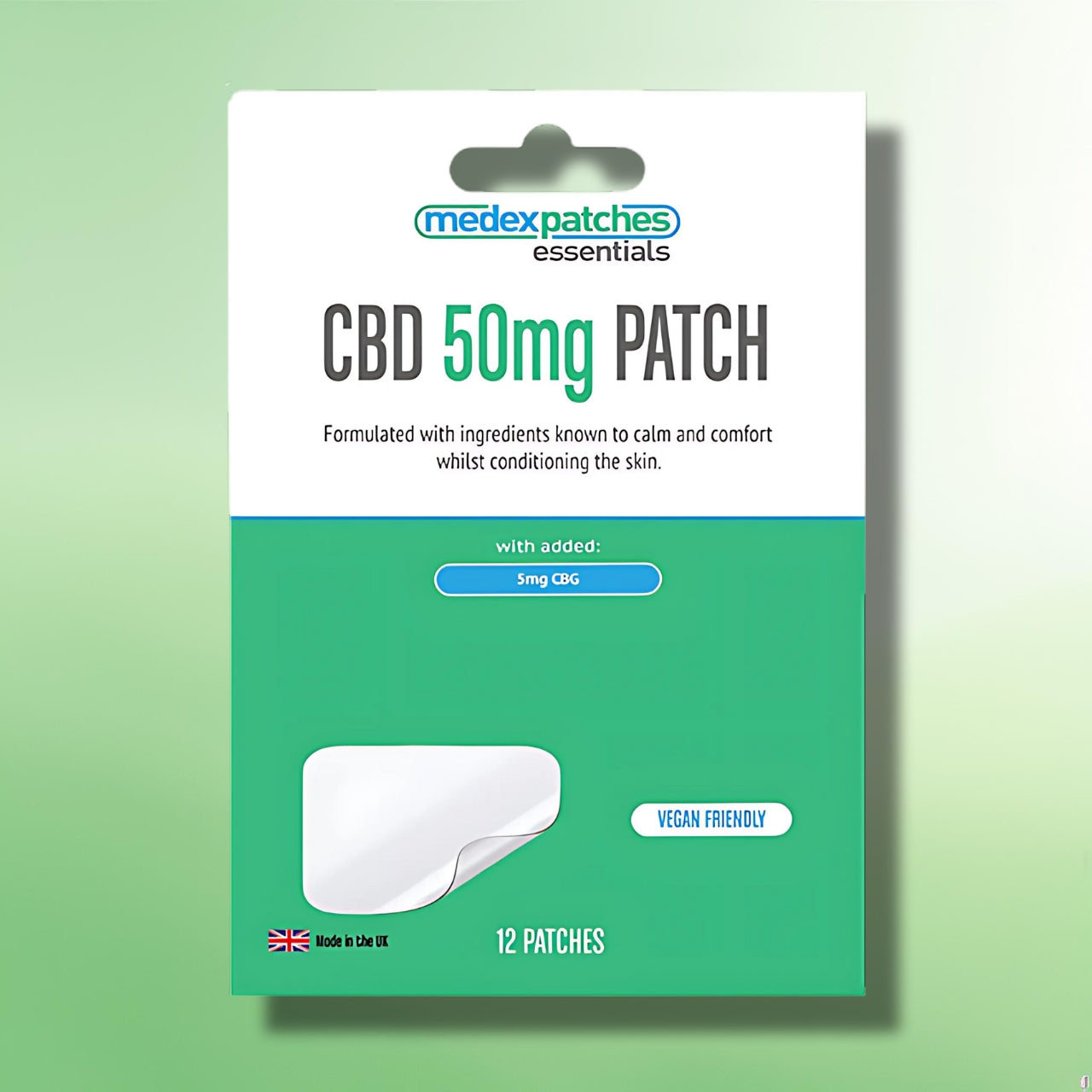 CBD Patches by Medex Essentials | Pain Management | 12mg-70mg Per Patch| 12 pcs
