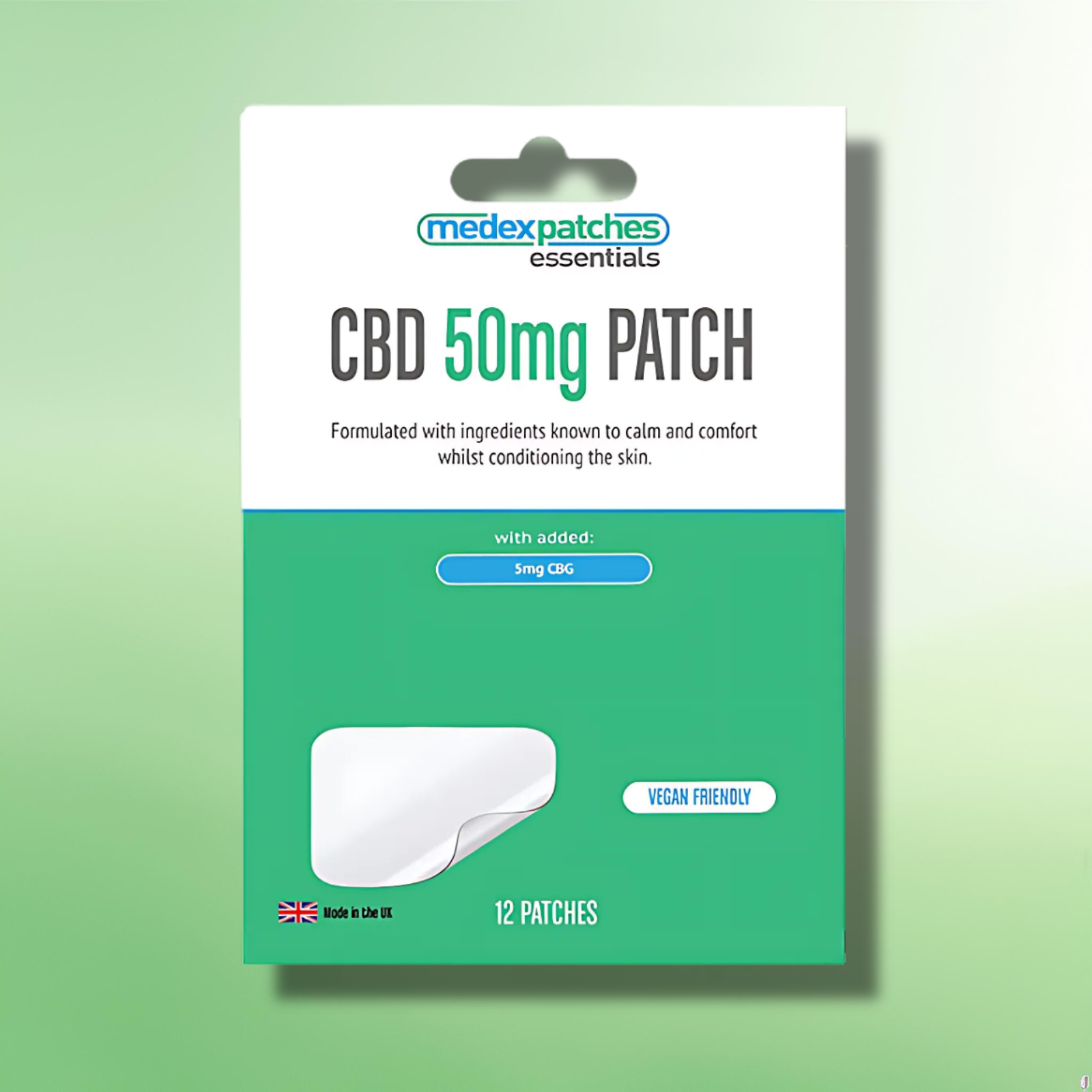 CBD Patches by Medex Essentials | Pain Management | 12mg-70mg Per Patch| 12 pcs