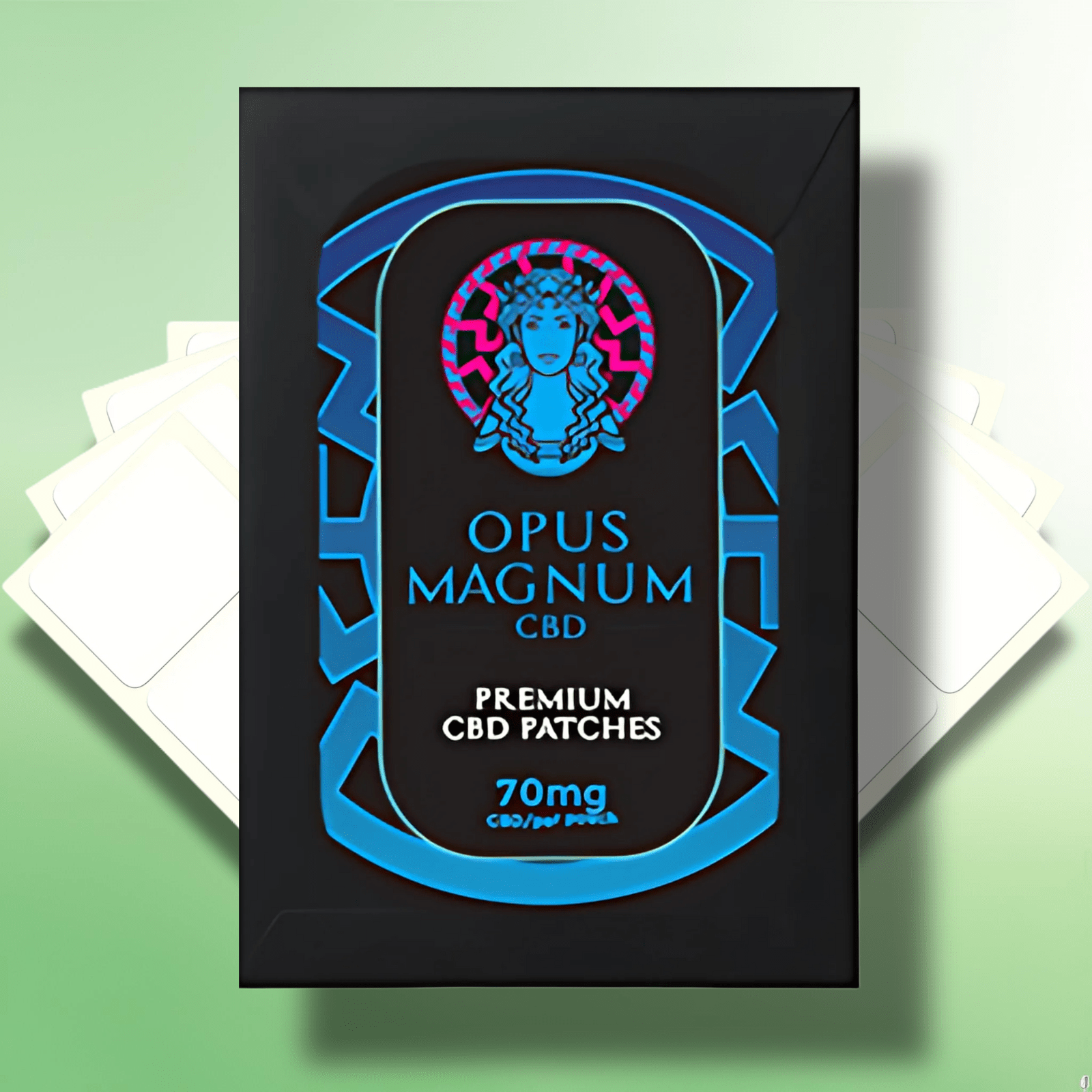 Pain Relief CBD Patches by Opus Magnum | High Strength | 70mg CBD per Patch - CBD Shack