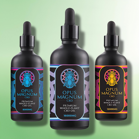 Full Spectrum CBD Oil By Opus Magnum |  8000mg - 16000mg | (BUY 1 GET 1 FREE)
