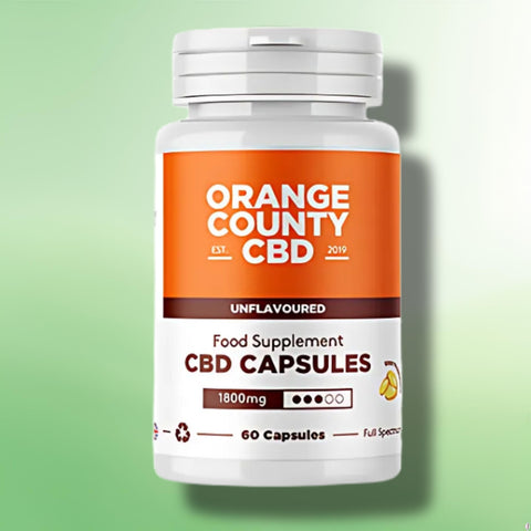 Full Spectrum CBD Capsules by Orange County | 900mg - 3600mg | 60 Capsules