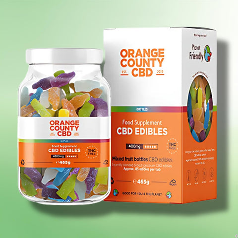 Broad Spectrum CBD Gummies by Orange County | 4800mg CBD | 4 Flavours!