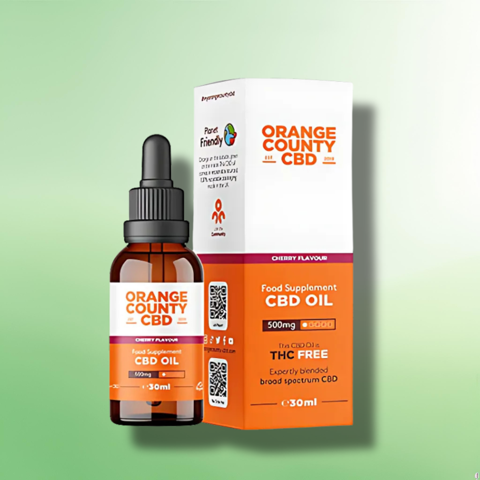 CBD Tincture Oil's by Orange County CBD - 500mg-1500mg - 3 Flavours - 30ml