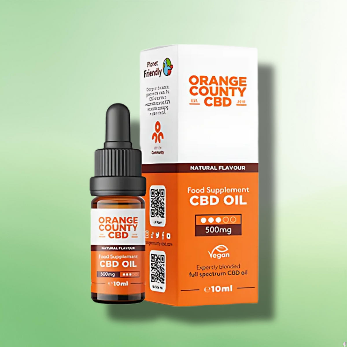 Full Spectrum CBD Oil by Orange County CBD - 500mg - 2000mg - 10ml