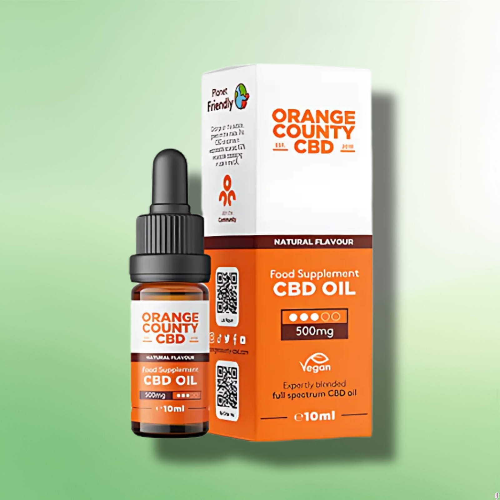 Full Spectrum CBD Oil by Orange County CBD - 500mg - 2000mg - 10ml