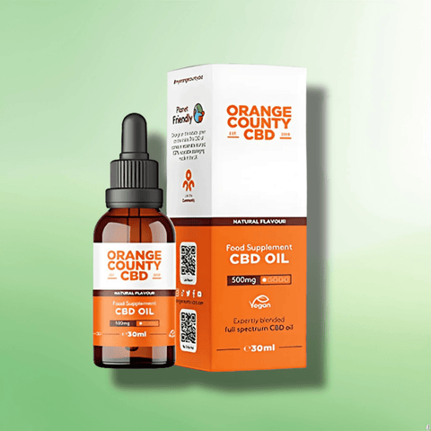 Full Spectrum CBD Oil by Orange County - 500mg - 6000mg - MCT CBD - 30ml - CBD Shack