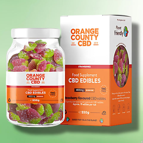 Broad Spectrum CBD Gummies by Orange County | 4800mg CBD | 4 Flavours!