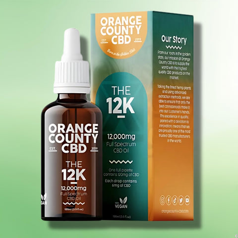Full Spectrum Potent CBD Oil by Orange County | 12000mg - 25000mg | 100ml