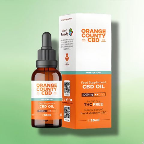 CBD Tincture Oil's by Orange County CBD - 500mg-1500mg - 3 Flavours - 30ml