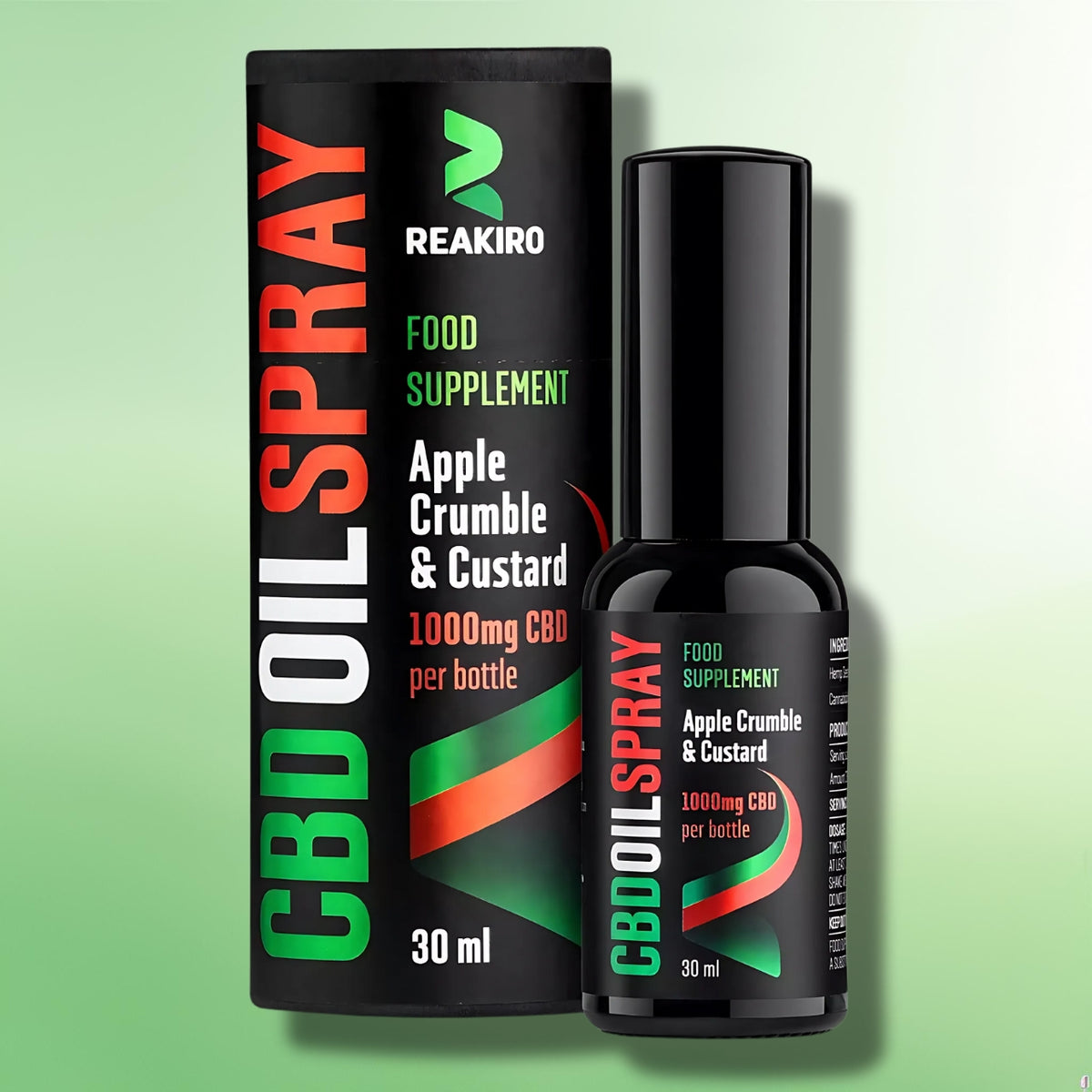 Reakiro 1000mg Full-Spectrum CBD Spray 30ml (BUY 1 GET 1 FREE)