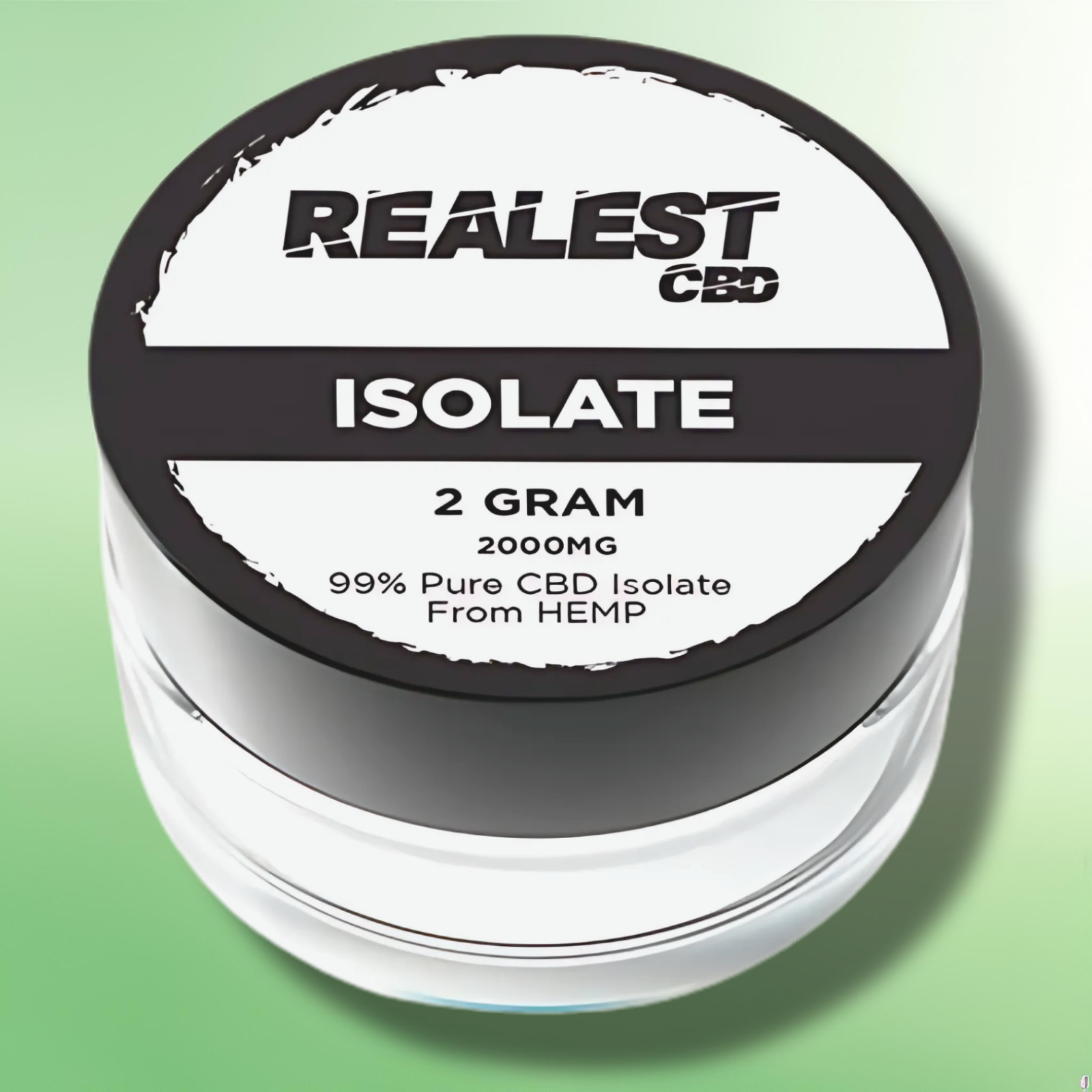 Pure CBD Isolate by Realest - 500mg to 5000mg CBD - 99% Purity! - (BUY 1 GET 1 FREE)