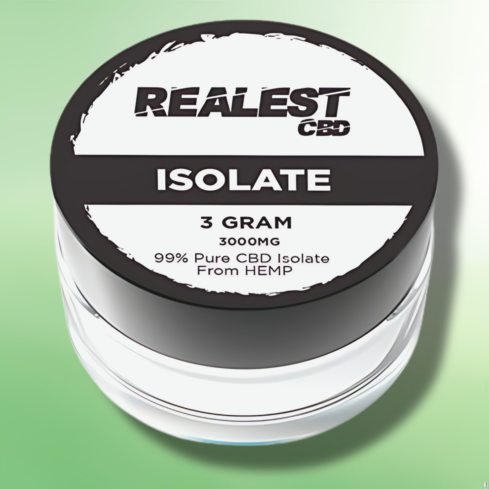 Pure CBD Isolate by Realest - 500mg to 5000mg CBD - 99% Purity! - (BUY 1 GET 1 FREE)