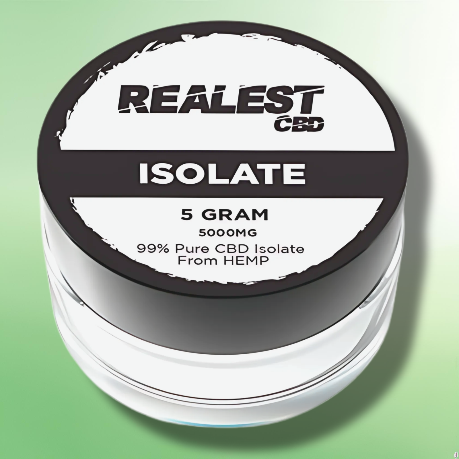 Pure CBD Isolate by Realest - 500mg to 5000mg CBD - 99% Purity! - (BUY 1 GET 1 FREE)