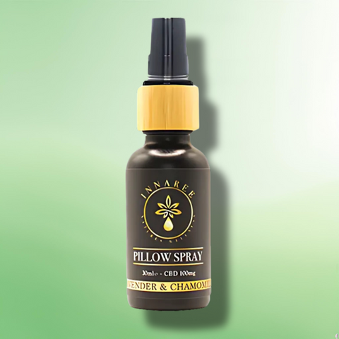 Relaxing CBD Pillow Spray by Innaree - 100mg CBD - Lavender & Chamomile -  30ml