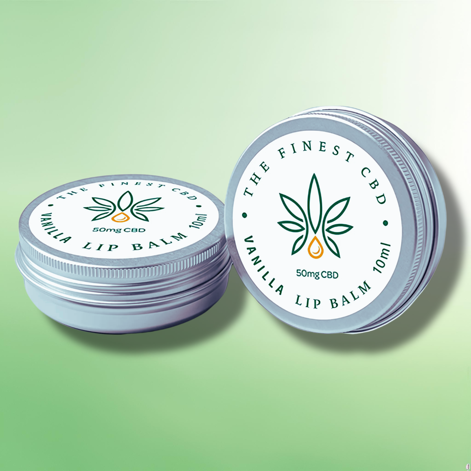 CBD Infused Lip Balm by The Finest Balm - 50mg CBD Vanilla Lip Balm - 10ml