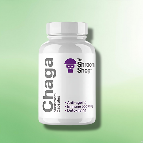 Pure Mushroom Extract Capsules by The Shroom Shop - 90 Caps - 16 Varieties