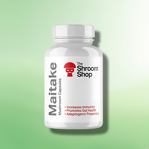 Pure Mushroom Extract Capsules by The Shroom Shop - 90 Caps - 16 Varieties