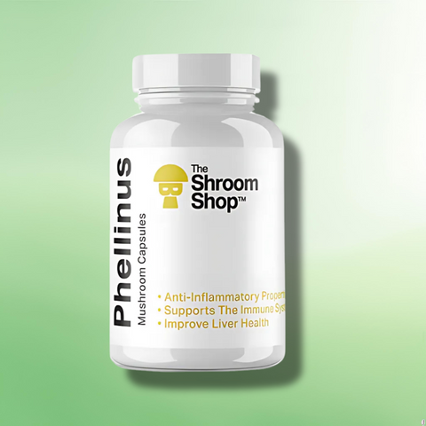 Pure Mushroom Extract Capsules by The Shroom Shop - 90 Caps - 16 Varieties