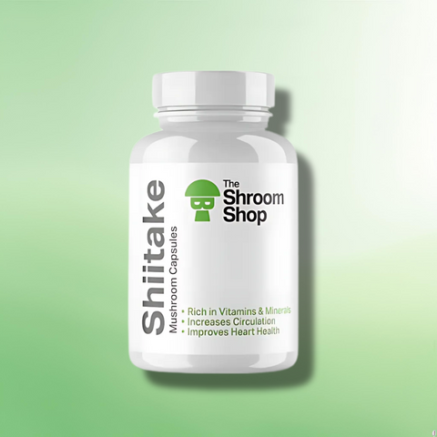 Pure Mushroom Extract Capsules by The Shroom Shop - 90 Caps - 16 Varieties