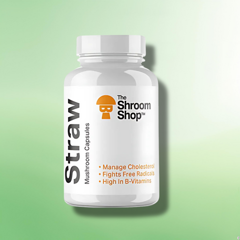 Pure Mushroom Extract Capsules by The Shroom Shop - 90 Caps - 16 Varieties