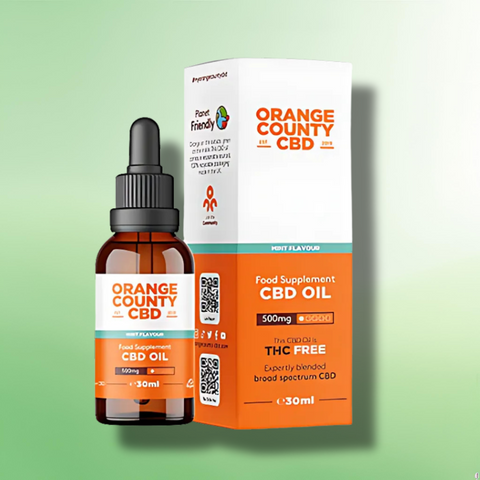 CBD Tincture Oil's by Orange County CBD - 500mg-1500mg - 3 Flavours - 30ml