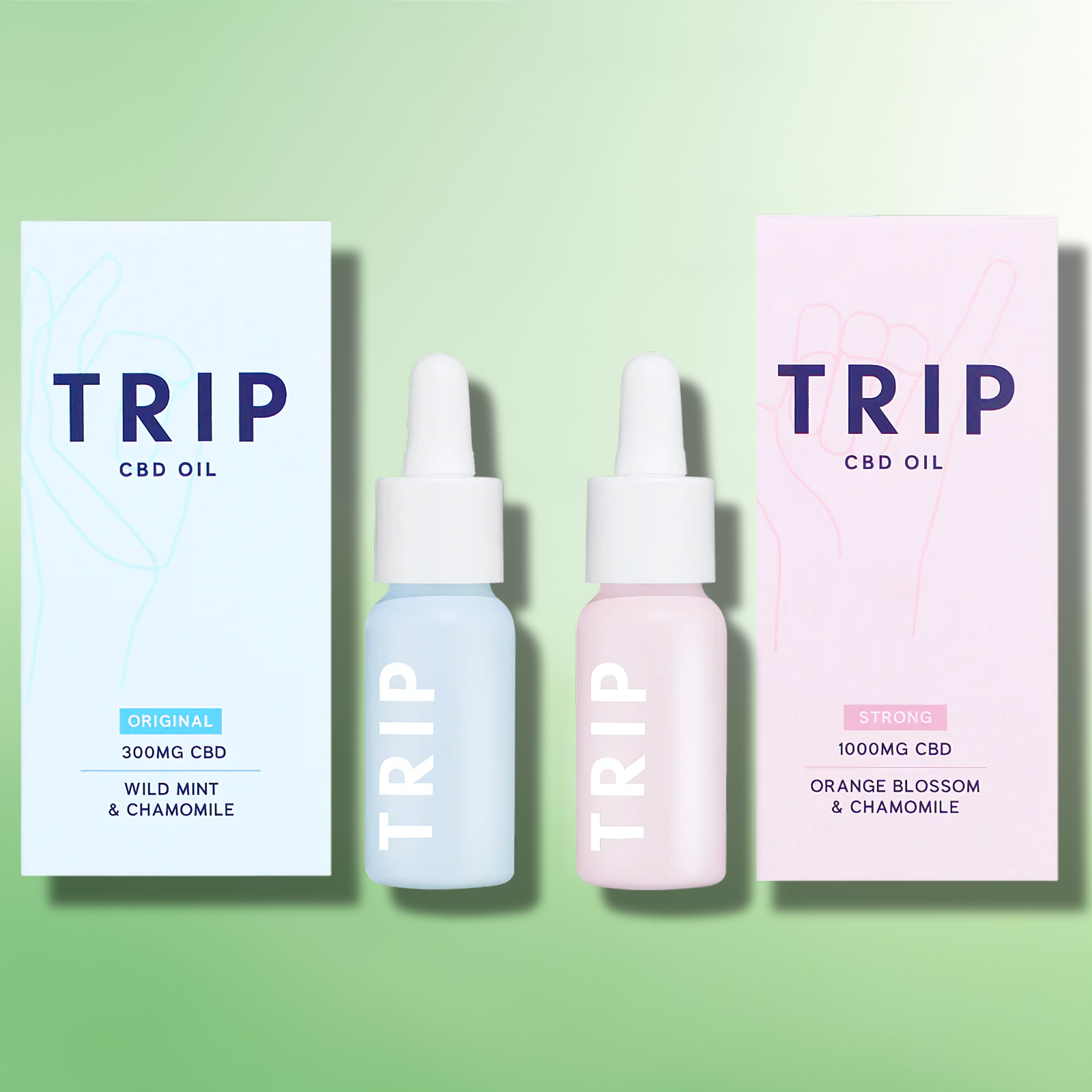 Broad Spectrum CBD Oil by Trip CBD | 300mg-1000mg CBD | Infused Flavours | 15ml