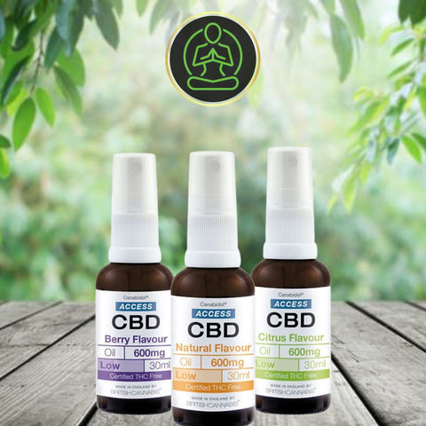 Access CBD 600mg - 4800mg CBD Broad Spectrum Oil Spray 30ml