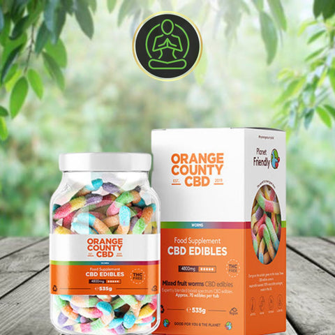 Orange County CBD 4800mg Gummies - CBD Edibles - Variety Of Flavours