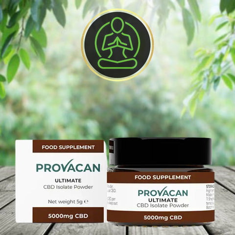 Provacan 5000mg CBD Isolate Powder - 99% Purity - 5g