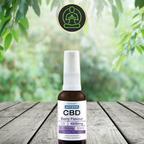 Access CBD 600mg - 4800mg CBD Broad Spectrum Oil Spray 30ml