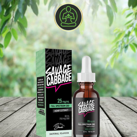 Savage Cabbage 750mg - 6000mg CBD Oil