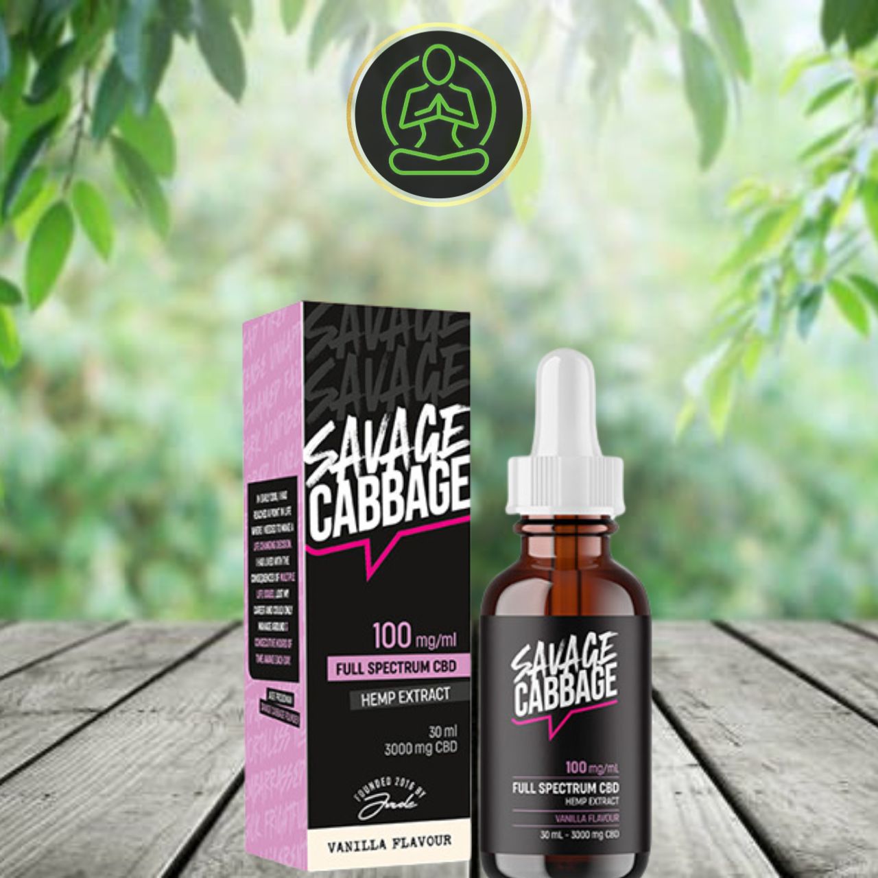 Savage Cabbage 750mg - 6000mg CBD Oil