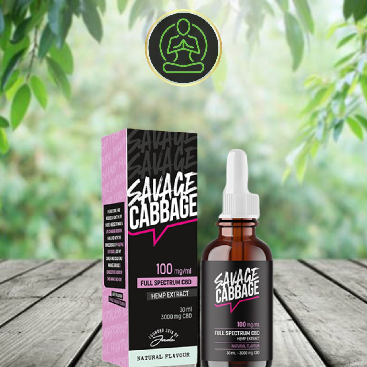 Savage Cabbage 750mg - 6000mg CBD Oil