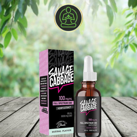 Savage Cabbage 750mg - 6000mg CBD Oil