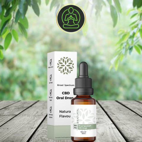 Bnatural 300mg - 1200mg Broad Spectrum CBD Oral Drops - 10ml