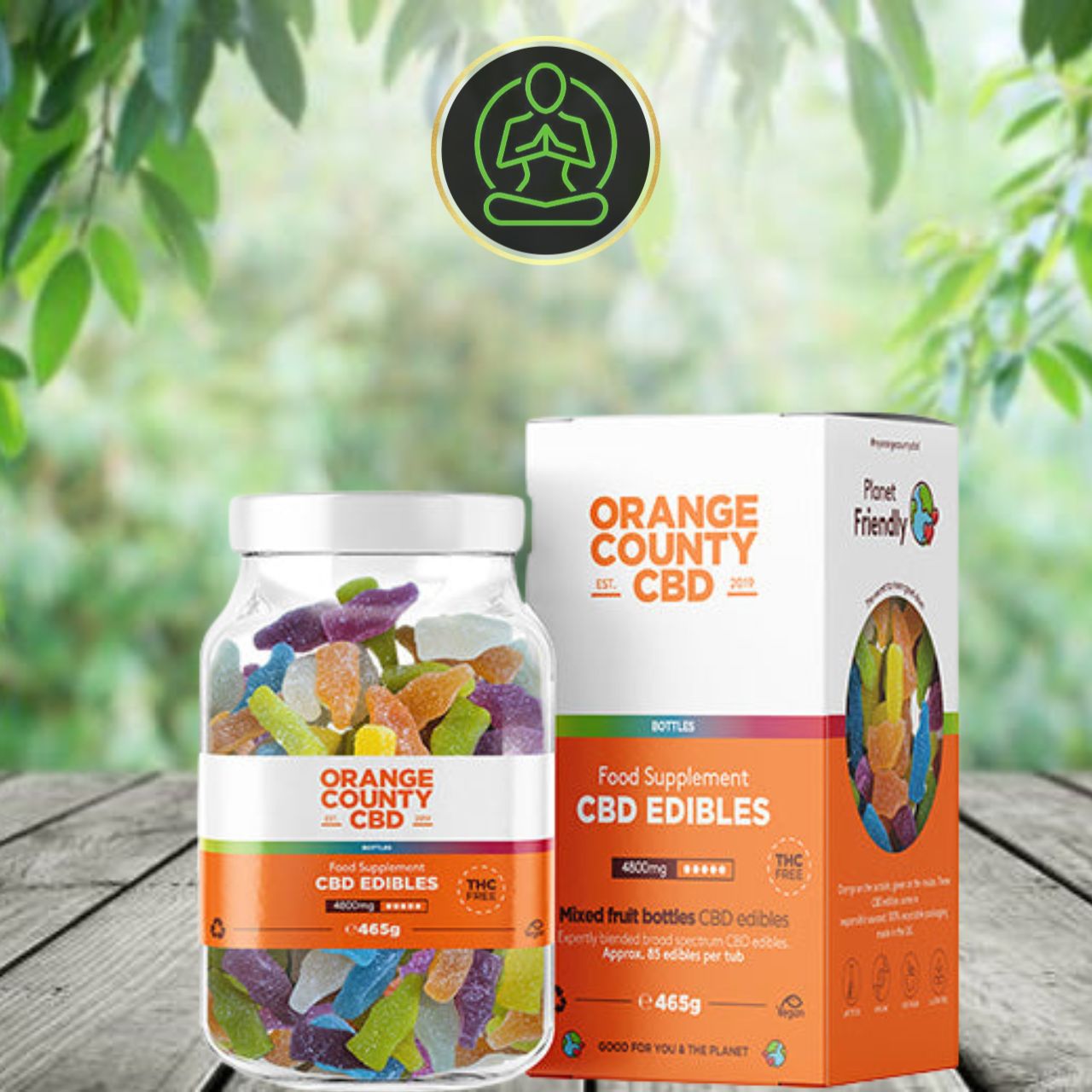 Orange County CBD 4800mg Gummies - CBD Edibles - Variety Of Flavours